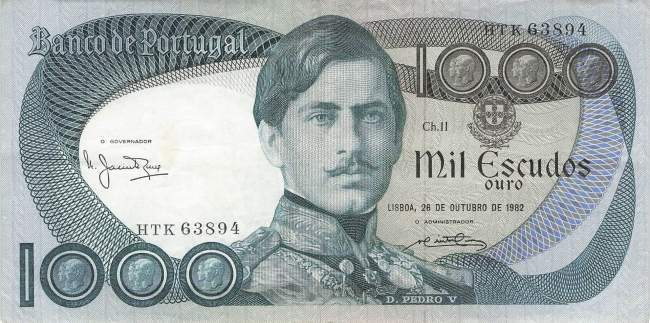 1000 Escudos 26.10.1982